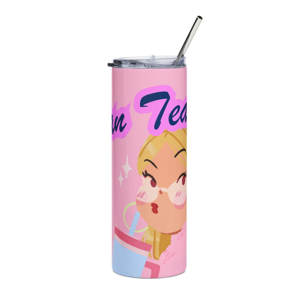 Man Tears Tumbler