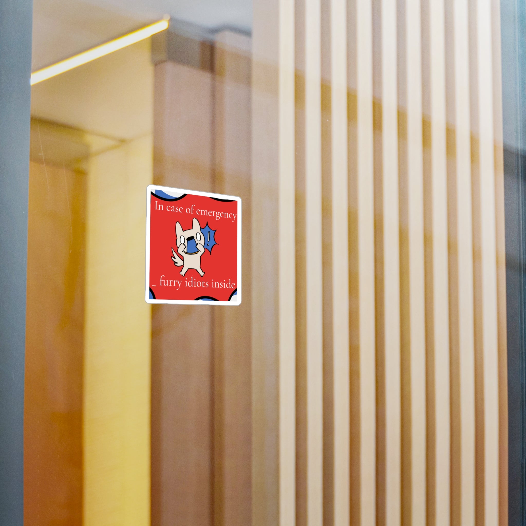 "In Case of Emergency" Pet Sticker (Dog)