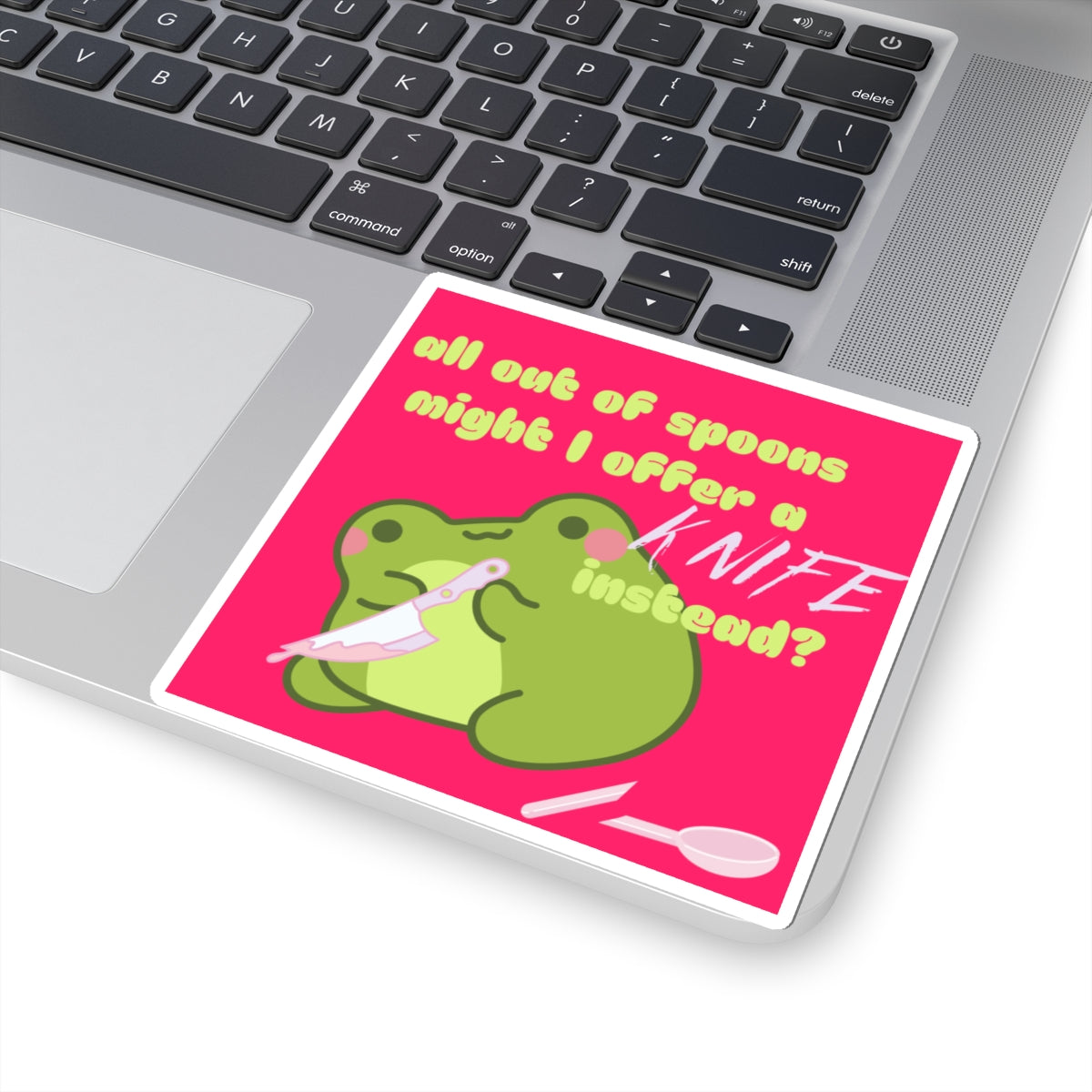 All Out of Spoons Sticker