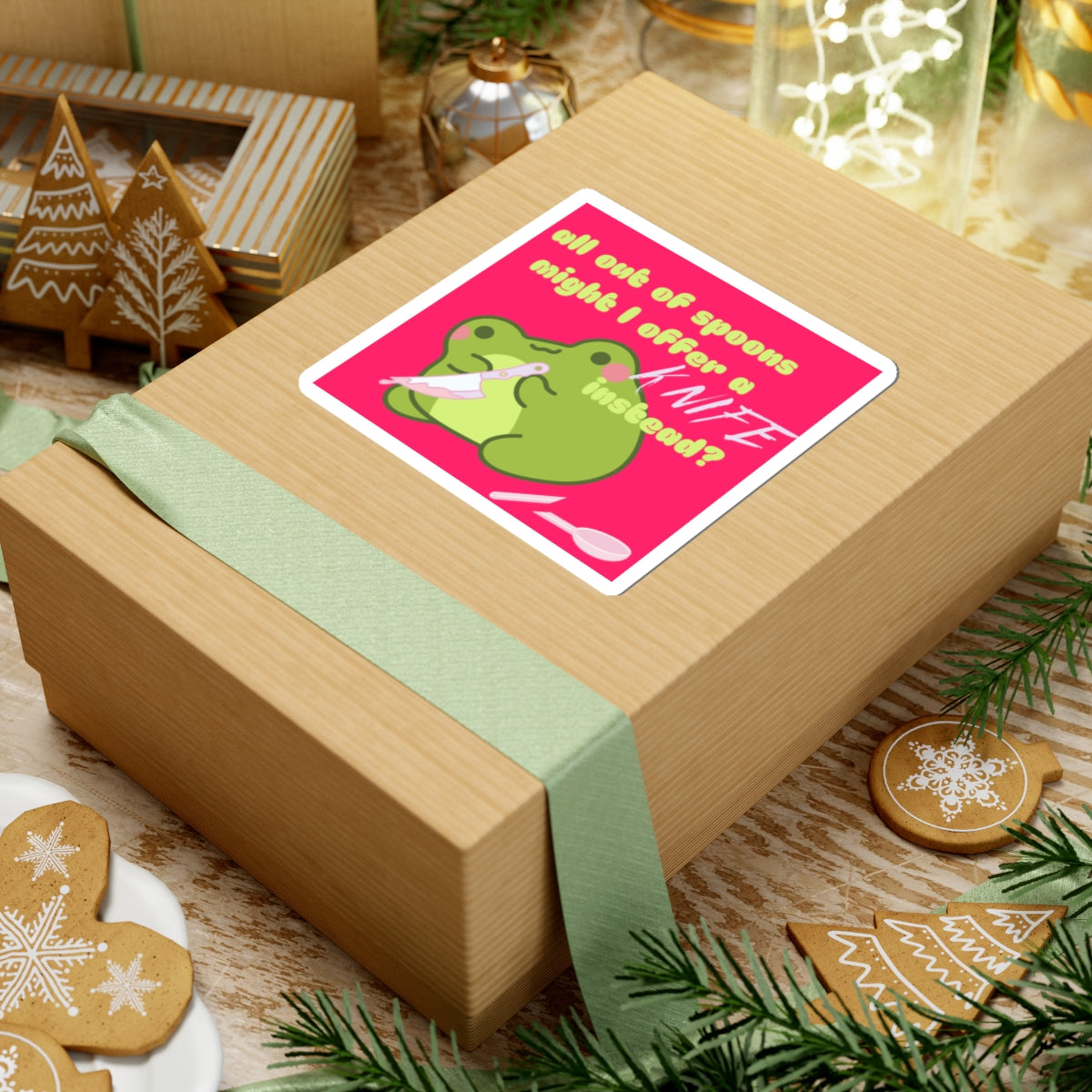 All Out of Spoons Sticker