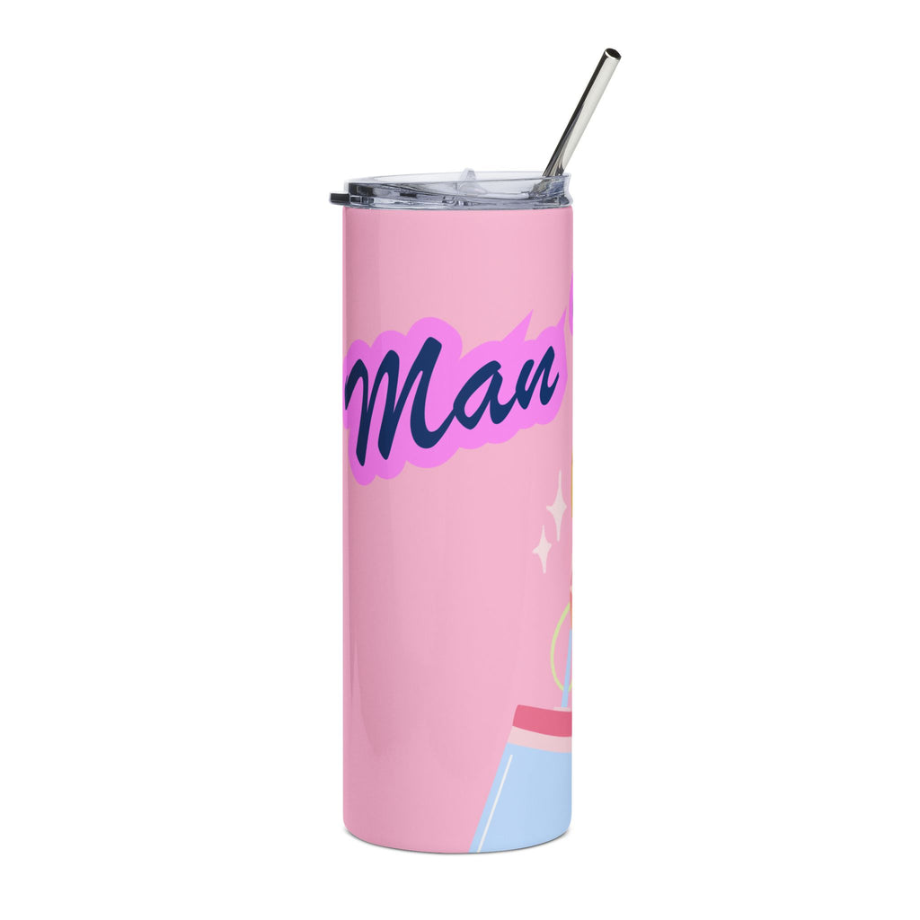 Man Tears Tumbler